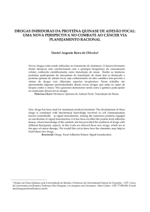 drogas inibidoras da proteína quinase de adesão focal