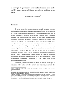 A construção da oposição entre Lamarck e Darwin: o caso de