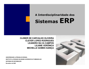 Sistemas ERP - LeandroCampos.com.br