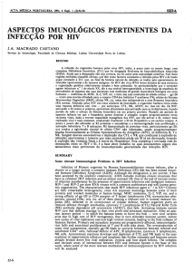 aspectos imunológicos pertinentes da infecção por hiv