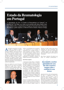 Estado da Reumatologia em Portugal
