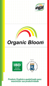 Organic Bloom - Ingal Alimentos