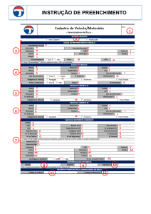 INSTRU&Ccedil;&Atilde;O DE PREENCHIMENTO