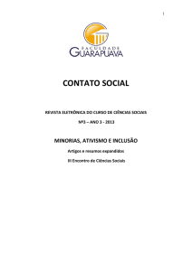 contato social - Faculdade Guarapuava