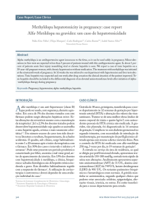 Alfa-Metildopa na gravidez: um caso de hepatotoxicidade