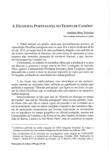 a filosofia portuguesa no tempo de camões