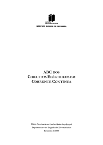 ABC dos Circuitos Eléctricos de Corrente Contínua - DEE - ISEP