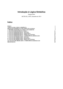 Introdução à Lógica Simbólica
