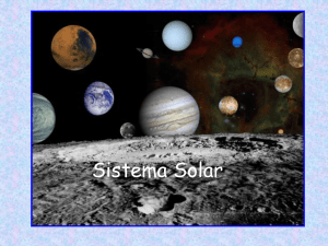 A Nova Classificação do Sistema Solar