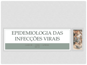 Epidemiologia das infecções virais