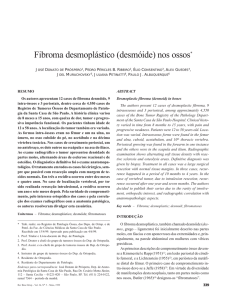 Fibroma desmoplástico (desmóide) nos ossos