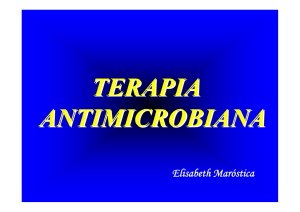 Terapia Antimicrobiana