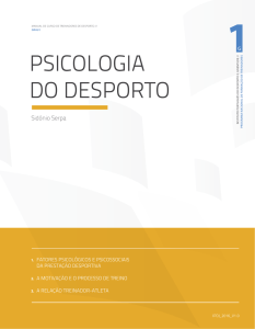 psicologia do desporto - Instituto português do desporto e juventude
