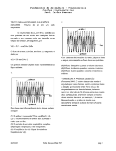 Trigonometria Funções trigonométricas Prof. Carlos Bezerra