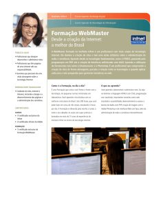 Formação WebMaster