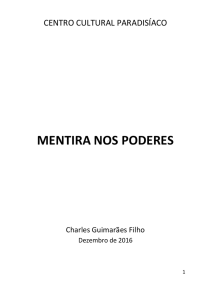mentira nos poderes - Charles Guimarães Filho