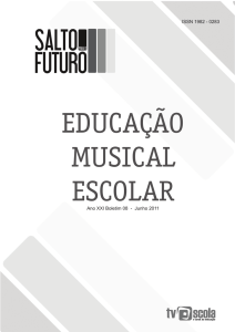 Educação musical e legislação educacional