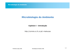 Microbiologia do Ambiente