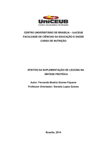 UniCEUB FACULDADE DE CIÊNCIAS DA EDUCAÇÃO E SAÚDE