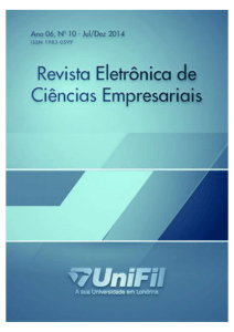 Revista Eletrônica de Ciências Empresariais 2014 Jul/Dez