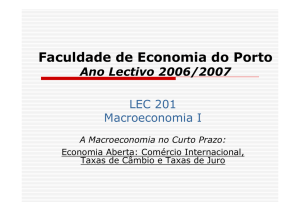 Cap. 3.3 - Modelo IS-LM em economia aberta (slides)