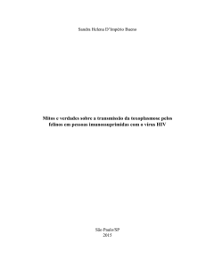 Mitos e verdades sobre a transmissão da toxoplasmose pelos