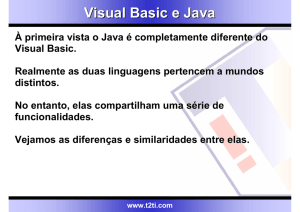 Visual Basic e Java