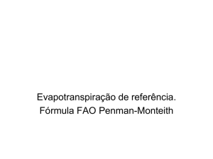Fórmula FAO-Penman-Monteith