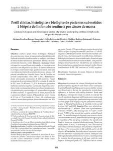 Perfil clínico, histológico e biológico de pacientes submetidos à