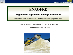 enxofre