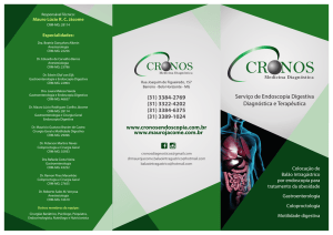 Folder Cronos Clínica Diagnóstica