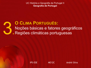 O Clima Português