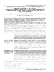 tratamento da tuberculose em unidades de saúde da família