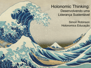Holonomic Thinking: Desenvolvendo uma Liderança