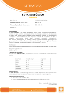 EDTA Dissódico - Pharma Nostra