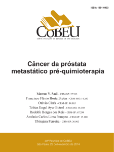 Câncer da próstata metastático pré