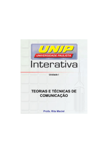 Comunicação - UNIPVirtual