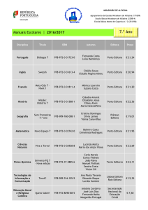 Manuais Escolares_3ciclo - Agrupamento de Escolas Miradouro