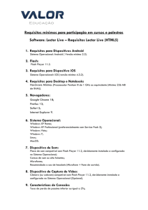Requisitos Lector Live