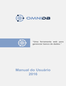 OmniDB - Manual do Usuário