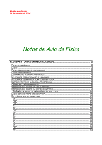 Ondas em meios elásticos - Departamento de Fisica/UFPB