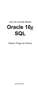 Oracle 10g SQL - Martins Fontes