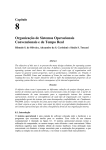 Organização de Sistemas Operacionais - JAI 2002