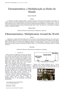 Etnomatemática: a Multiplicação ao Redor do Mundo