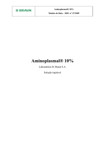Aminoplasmal® 10%