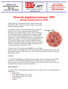Vírus do papiloma humano, VPH (Human Papillomavirus, HPV)