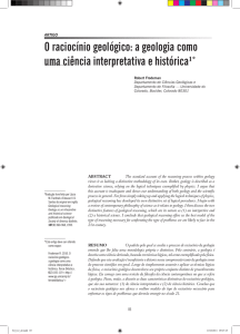 Raciocínio em Geologia