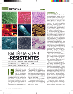bactériassuper- -resistentes