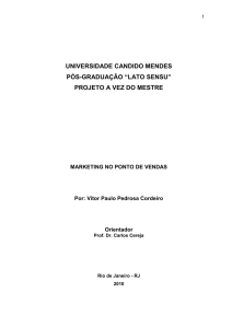 universidade candido mendes pós