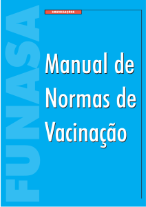 Manual de Normas de Vacinação - BVS MS